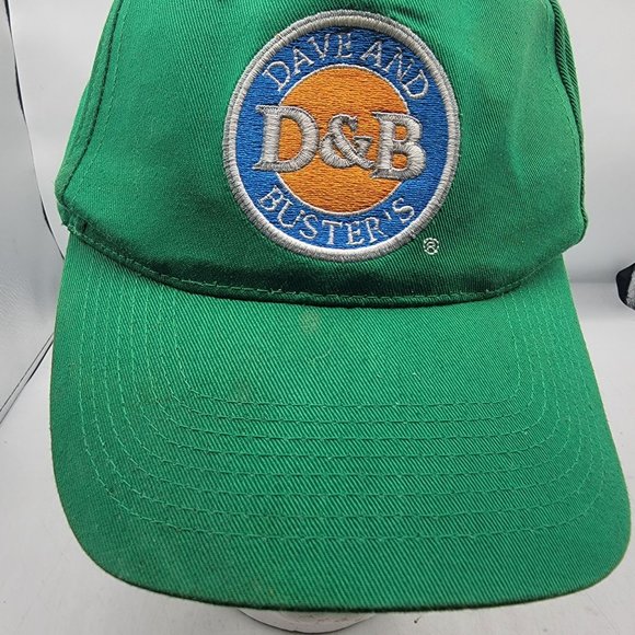 Dave And Busters Adults Green Hat Cap Arcade Video Games Casual Athletic - Picture 5 of 9